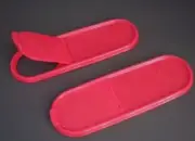 Two Tupperware Modular Mates Super Oval Replacement Pour All Seals Red New