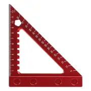 90° Metric Angle Ruler Carpenters Square for Triangle Ruler DIY Woodworking Tool