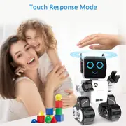 Catzon Programmable Robots for Kids Transfering Items Touch Sound Control Toys White