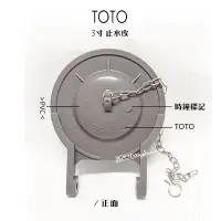 在飛比找蝦皮購物優惠-_含稅 【城市光點】原廠 TOTO 3寸 灰色止水皮 橡皮墊