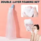 Facial Cleanser Foaming Net Multi Purpose Hand Soap Mesh Lathering Tool Bath Net