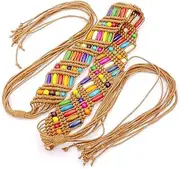 [Cinlan] Women's Bohemian Style Rope Braid Waist Belt