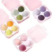 4PCS Value Makeup Foundation Blender Sponge Blending Puff Cosmetic Beauty Eggs