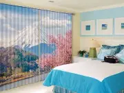 3D Mountain 354 Blockout Photo Curtain Printing Curtains Drapes Fabric Window AU