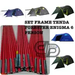 TENDA FORESTER ENIGMA 6 人帳篷框架套裝 ENIGMA 6P 纖維帳篷框架套裝