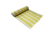 IDC Homewares Ribbed Pattern Table Runner Panama Narrow Yellow