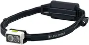 Ledlenser NEO5R - Rechargeable LED Head Torch, Running Headlight with Chest Strap, Super Bright 600 Lumens Headlamp, Camping, Hiking Equipment, Up to 35 Hours Running Time (Lime/White)