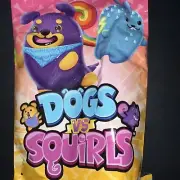 Dogs VS Squirls Squirrels Cats vs Pickles 4" beanbags You Pick! NWT