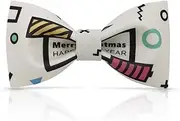 [Lanzonia] Funny Bow Ties for Men Unique Patterned Bowtie for Party Holiday