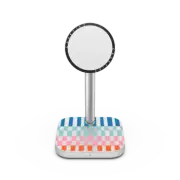 2-in-1 Charging Stand Sunday checkers
