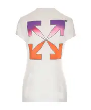 gradient-style logo T-shirt S,L,M White
