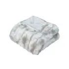 Lynx Wild Cat Faux Fur Throw Rug 130 x 160cm by J Elliot Home