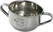 Generic Portable Snack Bowl for s 400ml Kitchen Utensils Stainless Steel