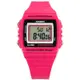CASIO 卡西歐 計時電子 橡膠手錶-桃紅色 W-215H-4A 38m
