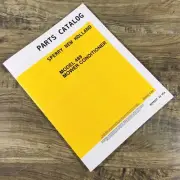 Sperry New Holland 489 Haybine Mower Conditioner Parts Manual Catalog Book NH