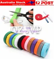 10M Reusable Nylon Hook and Loop Strong Self Adhesive Cable Strap Fastener Tape