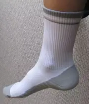 Hysoxo Men's 2 Pack Athletic Coolmax Cushioned Crew Socks Size Large