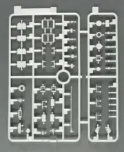 Dragon 1/35th Scale Flakpanzer IV Ostwind Parts Tree G from Kit No. 6550