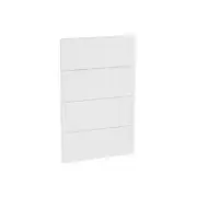 Kaboodle 450mm Macaroon V-Groove Drawer Panels - 4 Pack