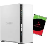 QNAP TS-233 2-Bay NAS with 1x 10TB NAS HDD Bundle [BDLQNP23311]