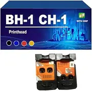 BH-1 CH-1 Printhead Compatible for Canon PIXMA G1100 G1110 G2100 G2101 G2110 G2111 G3100 G3101 G3110 G3111 G4100 G4102 G4110 G4111 Printer, Remanufactured Ink Printhead,Set Combo-1 Pack