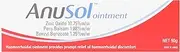 Anusol Ointment Haemorrhoidal Ointment - Soothes & eases burning sensation - Helps reduce swelling of haemorrhoid tissue - Easy to use at home product, 50g