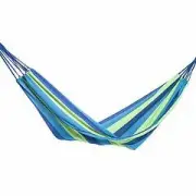 striped cloth hammock 31in x 80in blue stripe w