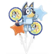 Bluey Helium Balloon Bouquet