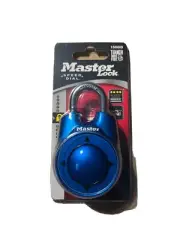 Master Lock 1500iD Speed Dial Directional Combination Padlock, Blue Escape Room
