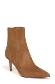 Veronica Beard Lisa 70mm Pointed Toe Bootie in Hazelwood at Nordstrom