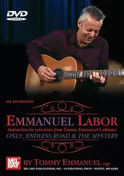 EMMANUEL LABOR TOMMY EMMANUEL GUITAR DVD NEW