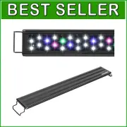 Full Spectrum LED Aquarium Light for 48"-54" Freshwater Tanks - Energy Efficient