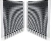 2PCS Cabin Air Filter Compatible with Volvo VN 430 VN 630 Volvo VNL 64T VNL 430 VNM 200 VNM 430 VHD 200 VHD 300 VT 800 VT 830 Replace 20435801 AF26405 P606555