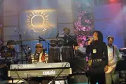 Stevie Wonder during TNT's "A Very Special Christmas" concert cele- Old Photo 4