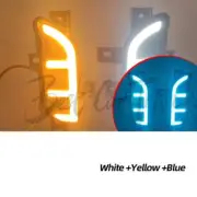For Kia K3 2016-2017 LED DRL Front Fog Light Lamp Streamer 3-Color