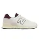 New Balance 574 米白 白 酒紅 麂皮 復古 休閒鞋 NB 男鞋 女鞋 [YUBO] U574YR2 D楦