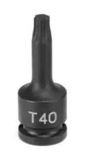 Grey Pneumatic Corp. 1155TT 3/8" Drive X Tt55 Tamper Proof Star Driver