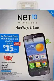 Net10 - Alcatel One Touch No-Contract Smart Phone