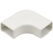 TSR2FW-25-1 1-1/4" Elbow Cover, 1" Bend Radius, PVC, Office White (Pack of 10)