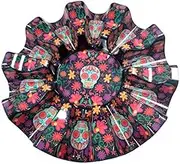 Prepara Taco Holder Carousel Tray, Holds 10 Tacos, Day of The Dead
