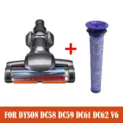 Motorized Floor Head Brush + Filter For Dyson V6 DC45 DC58 DC59 DC62 Vacuum