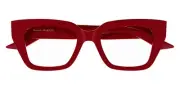 Alexander McQueen AM0453O Eyeglasses Women Red 49mm New 100% Authentic