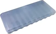 Battery Organizer Storage Case, Semi-transparent PP Box 7 Storage Box 10pcs Battery Protection Box, Organizer Storage Lid Holder