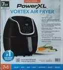 PowerXL 7 In 1 Vortex Air Fryer ~ NEW 7 Qt ~ 1700 Watts * Bonus Grill Plate