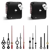 12888 Super Silent Sweep Clock Mechanism, 5/16 inches - 59/64 inches Shaft Le...