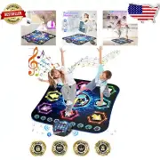 Light-Up 8-Button Dance Mat for Kids – Bluetooth Dance Pad with Flowing Lights
