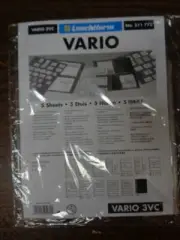 3VC VARIO CLEAR Lighthouse Stock pages pack of 5 one sided NEW 3 ROW Vertical