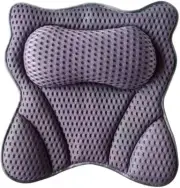 Bath Pillow, 4D Luxury Bathtub Pillow for Head Neck Shoulder & Back Support, Erg