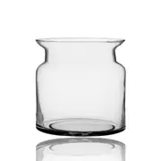 bulk 12 Glass Jar Shape Vase 15x15cm