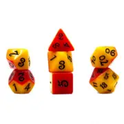 Dice Set Fable - Rumpelstiltskin (Yellow/Red)